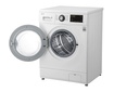 LG F854M22WR machine à laver avec sèche linge Pose libre Charge avant Blanc