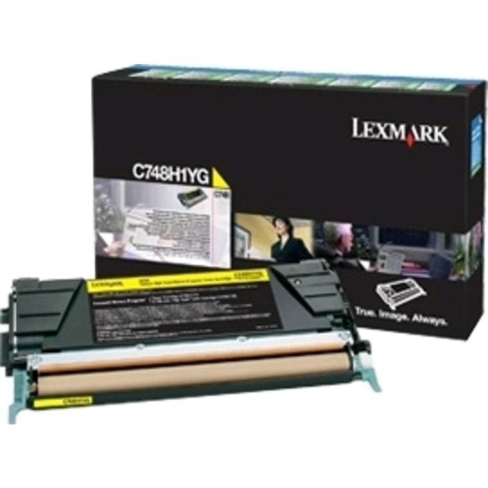 Lexmark C748H3YG Cartouche de toner 1 pièce(s) Original Jaune