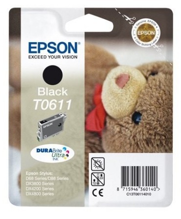 Epson Teddybear Cartouche "Ourson" - Encre DURABrite Ultra N