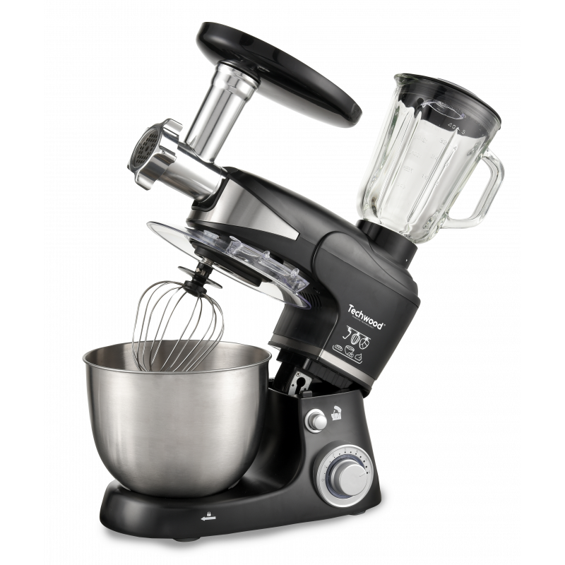 TECHWOOD Robot Petrin Noir/Gris 5 L