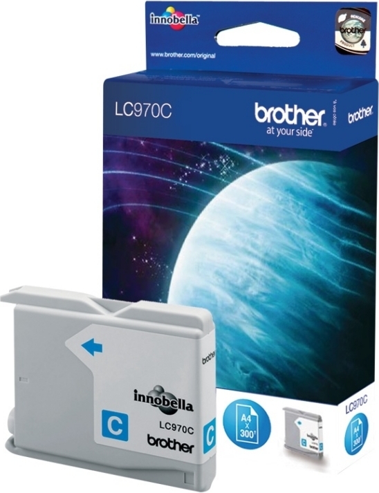 Brother LC-970CBP cartouche d'encre 1 pièce(s) Original Cyan