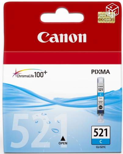 Canon CLI-521 C cartouche d'encre 1 pièce(s) Original Cyan