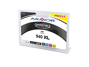 Armor B10321R1 cartouche d'encre Noir, Cyan, Magenta, Jaune