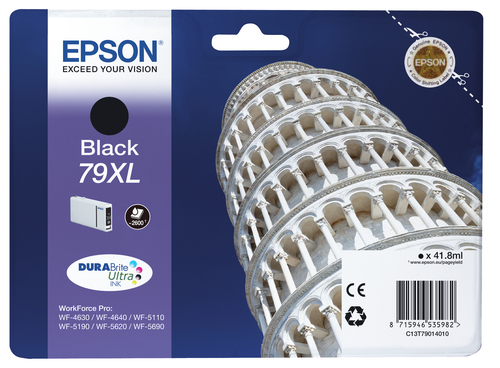 Epson Tower of Pisa Encre Noire "Tour de Pise" XL (2 600 p)