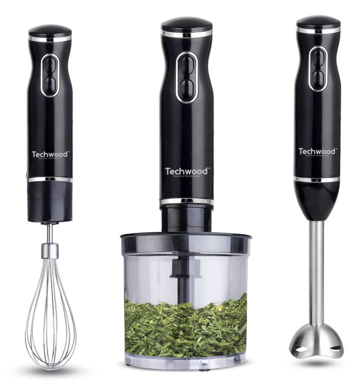 Techwood TMS-9666 blender 0,5 L Mélangeur par immersion 600 W Noir