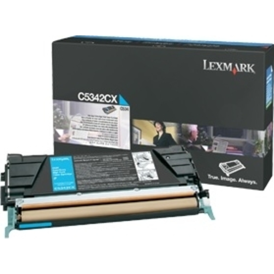Lexmark C5342CX Cartouche de toner 1 pièce(s) Original Cyan