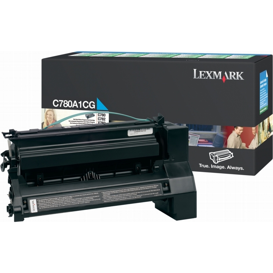 Lexmark C780A1CG Cartouche de toner 1 pièce(s) Original Cyan