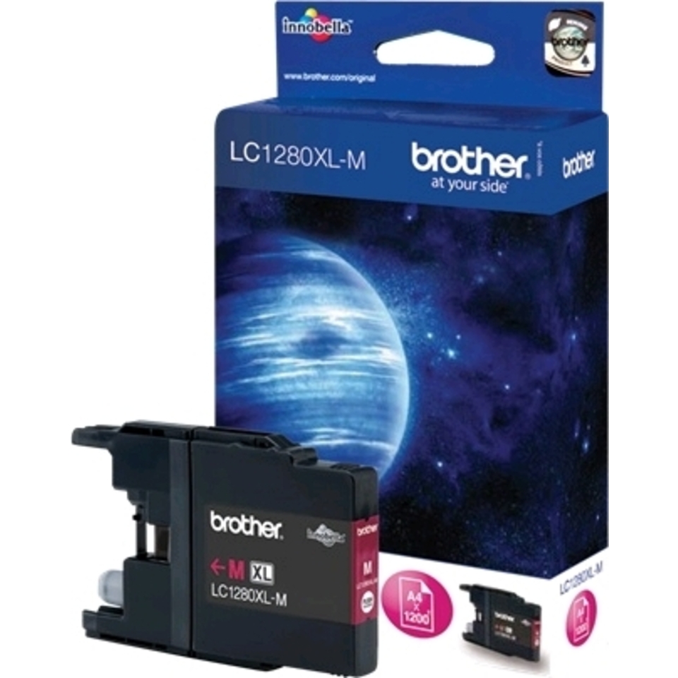 Brother LC1280XLMBP cartouche d'encre 1 pièce(s) Original Rendement élevé (XL) Magenta