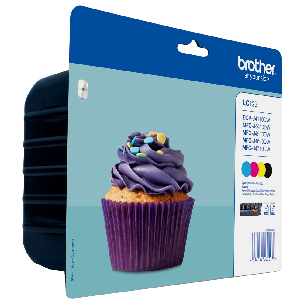 BROTHER Pack LC123 CMJN