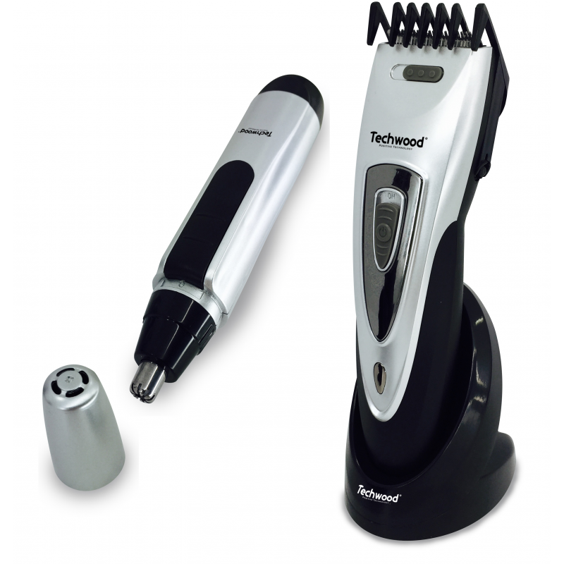 TECHWOOD Tondeuse + Epilateur Nasal