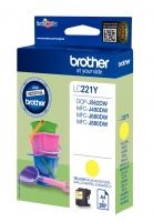 Brother LC221Y - Cartouche d'encre originale - Jaune