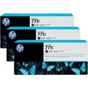 HP 771C pack de 3 cartouches d'encre DesignJet noir mat, 775 ml