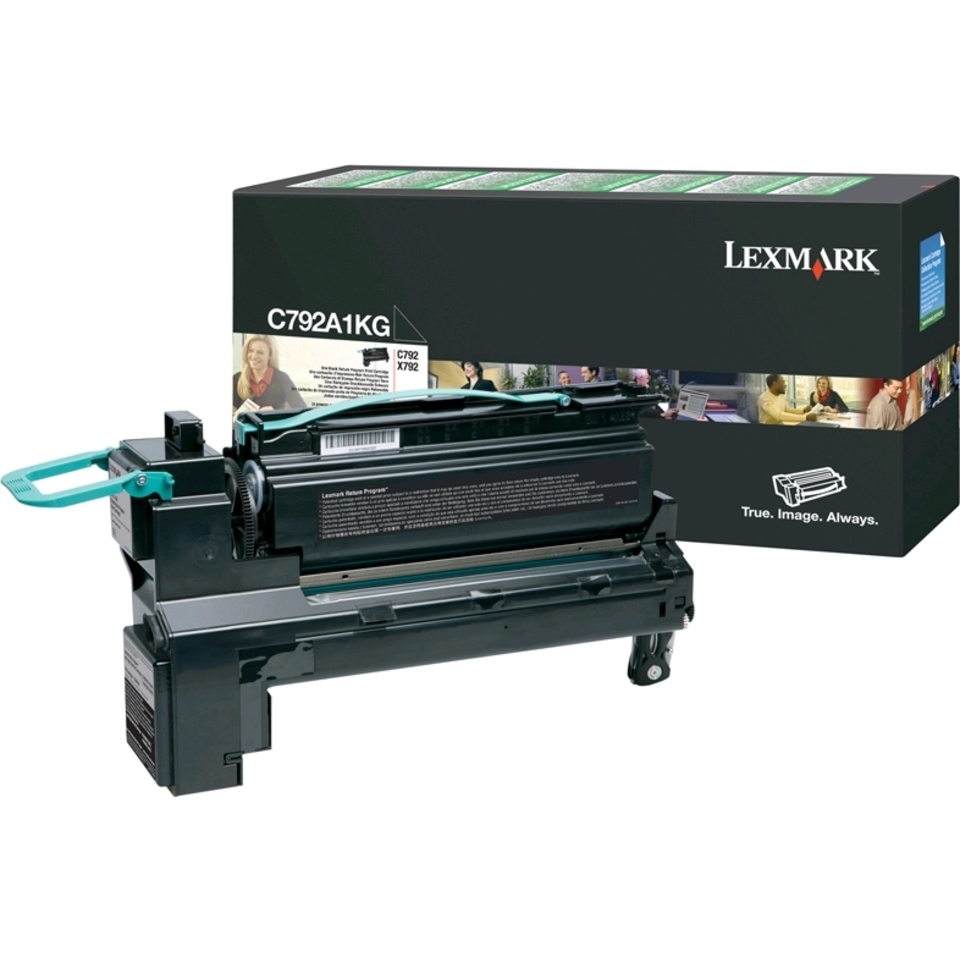 Lexmark C792A1KG Cartouche de toner 1 pièce(s) Original Noir