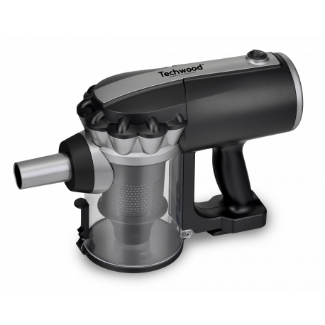 Techwood TAS-656 aspirateur balai et balai électrique Aspirateur-balai 2 en 1 Sec HEPA Sans sac 600 W Gris