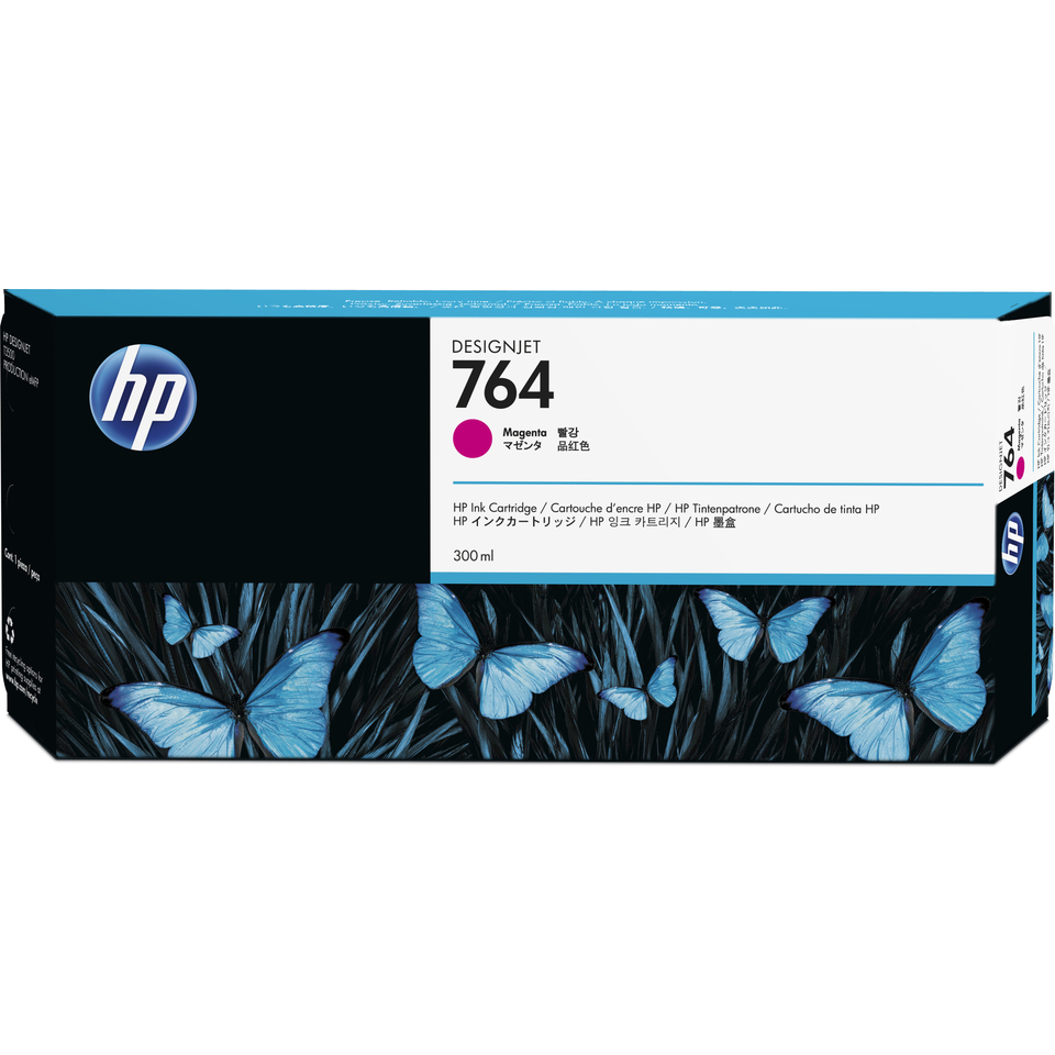 HP Cartouche d'encre 764 magenta - 300 ml