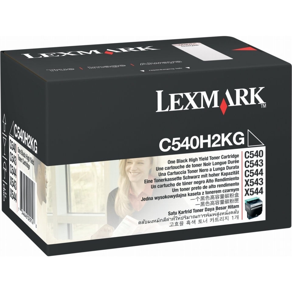 Lexmark C544X2KG Cartouche de toner 1 pièce(s) Original Noir