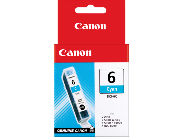 Canon Cartouche d'encre cyan BCI-6C