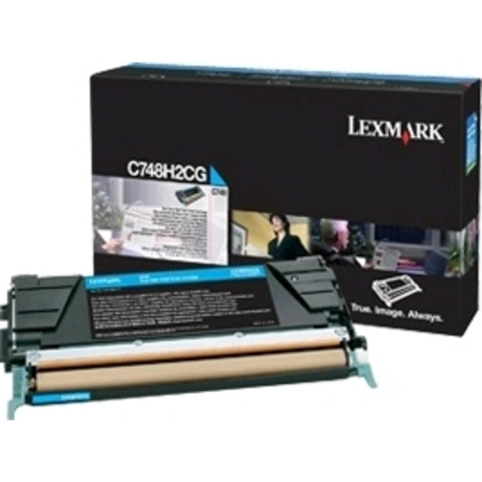 Lexmark C748H2CG Cartouche de toner 1 pièce(s) Original Cyan