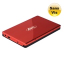 ADVANCE BX-2616RE Boîtier de disques de stockage Boîtier HDD Noir, Rouge 2.5"