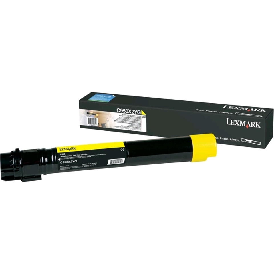 Lexmark C950X2YG Cartouche de toner 1 pièce(s) Original Jaune