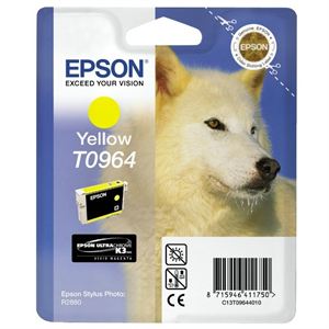 Epson Husky Cartouche "Loup" - Encre UltraChrome K3 VM Jaune