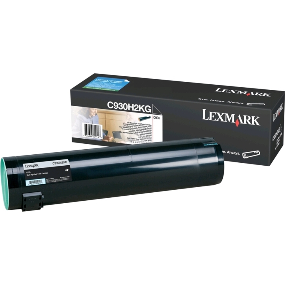 Lexmark C930H2KG Cartouche de toner 1 pièce(s) Original Noir