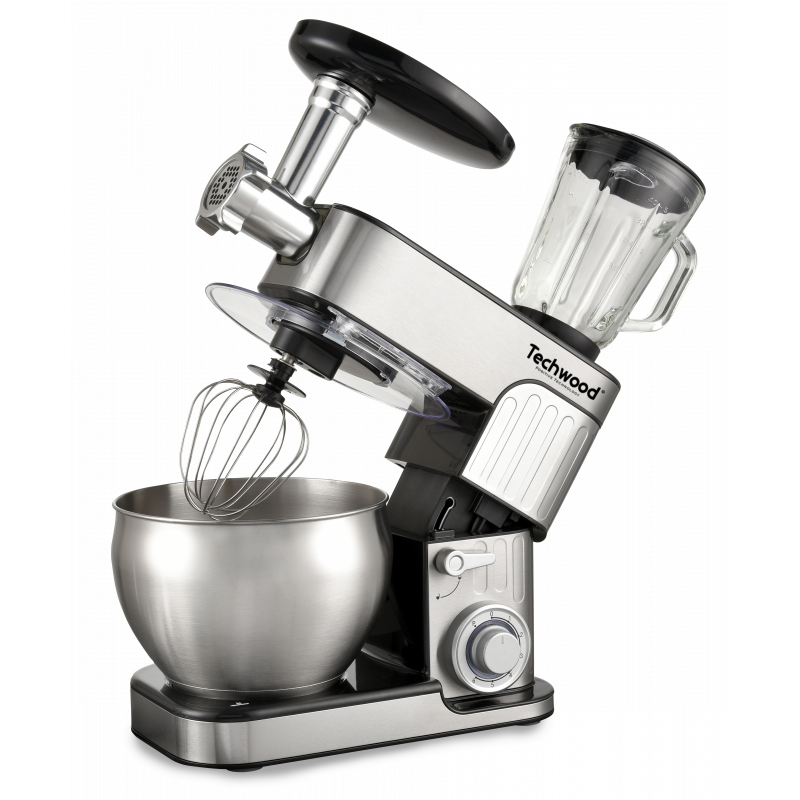 Techwood TRO-1726 robot de cuisine 1300 W 6 L Acier inoxydable