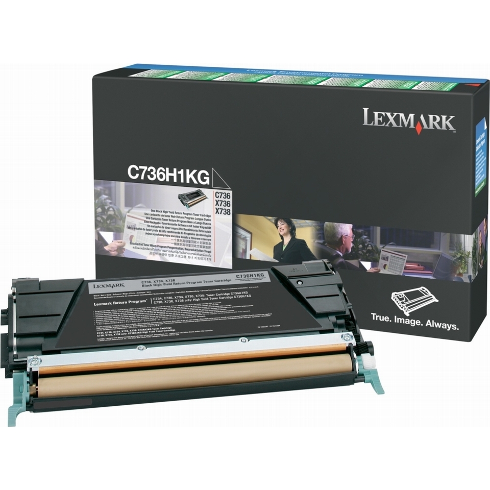 Lexmark C736H1KG Cartouche de toner 1 pièce(s) Original Noir