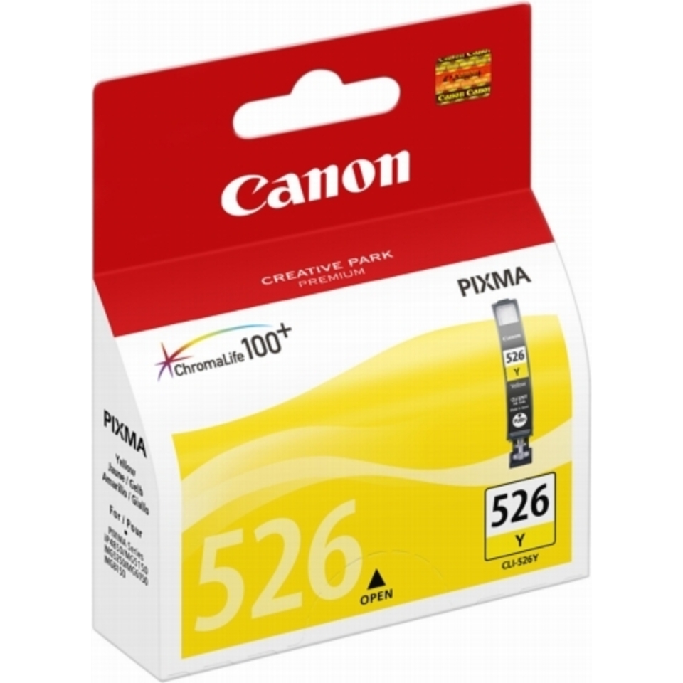 Canon CLI-526 Y cartouche d'encre 1 pièce(s) Original Jaune