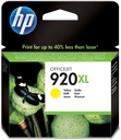 HP 920XL cartouche d'encre jaune grande capacité authentique