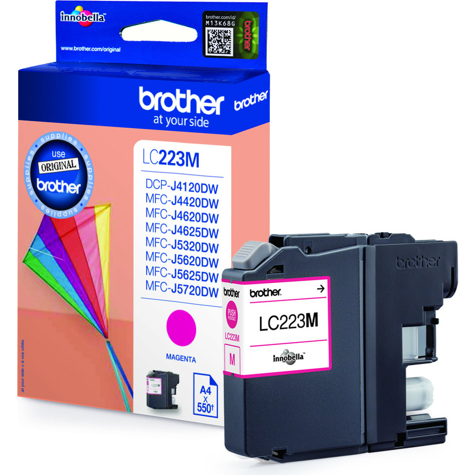 Brother LC223MBP cartouche d'encre 1 pièce(s) Original Magenta