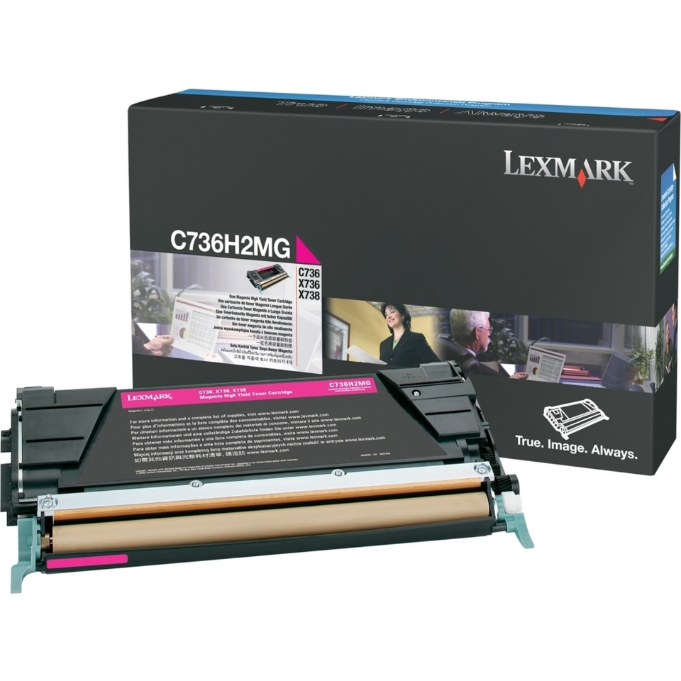 Lexmark C736H2MG Cartouche de toner 1 pièce(s) Original Magenta