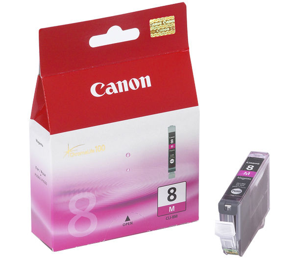 Canon CLI-8M w/Sec cartouche d'encre 1 pièce(s) Original Magenta