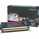 Lexmark C734A1MG Cartouche de toner 1 pièce(s) Original Magenta