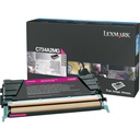 Lexmark C734A2MG Cartouche de toner Original Magenta