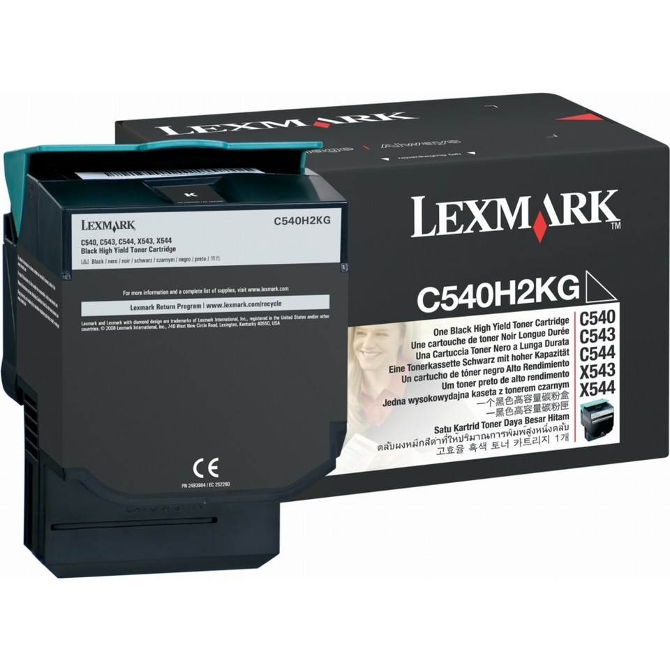 Lexmark C540H2KG Cartouche de toner 1 pièce(s) Original Noir