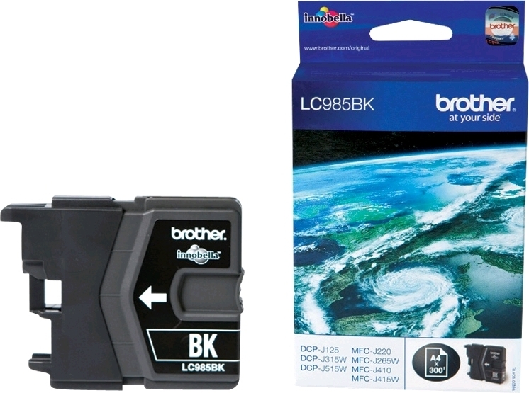 Brother LC985BKBP cartouche d'encre 1 pièce(s) Original Noir