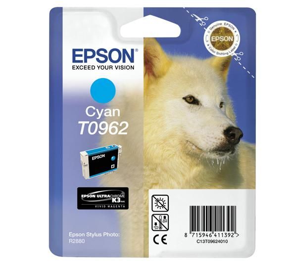 Epson Husky Cartouche "Loup" - Encre UltraChrome K3 VM Cyan
