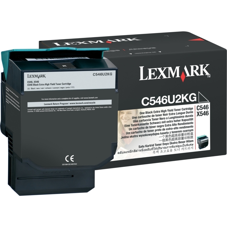 Lexmark C546U2 Cartouche de toner 1 pièce(s) Original Noir