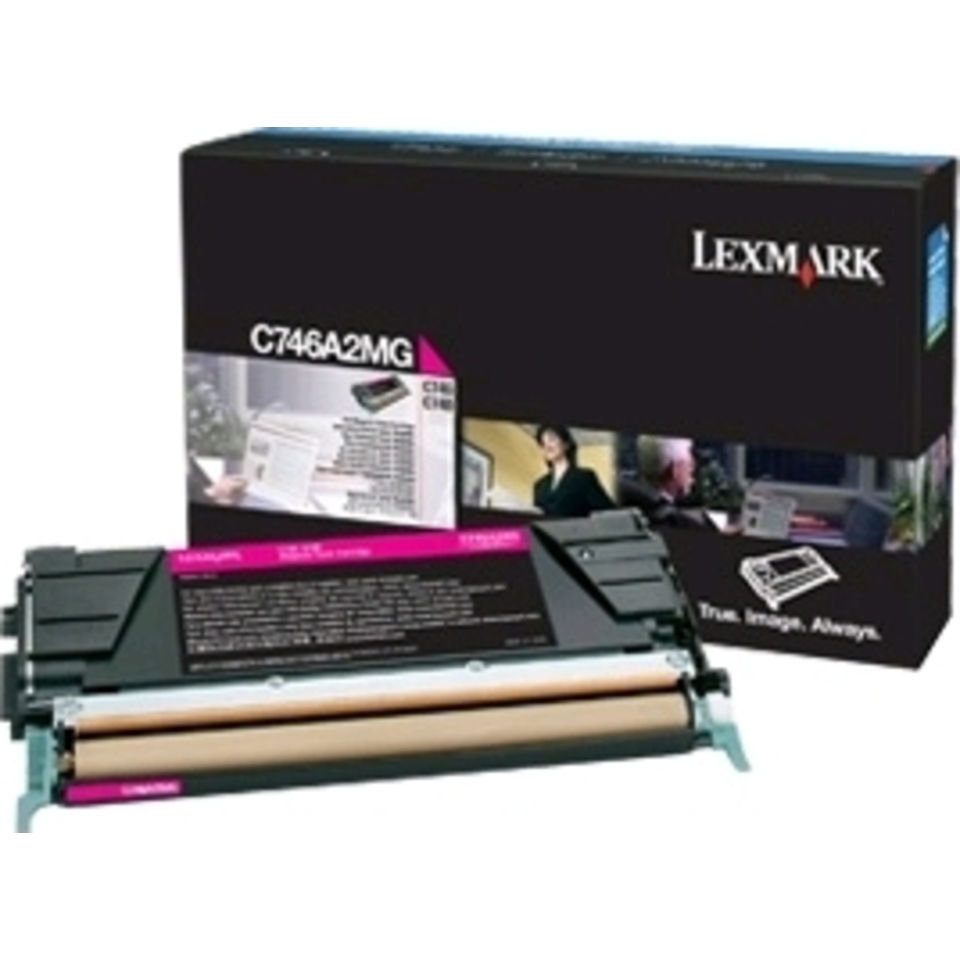 Lexmark C746A3MG Cartouche de toner 1 pièce(s) Original Magenta