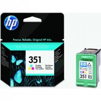 HP 351 cartouche d'encre trois couleurs authentique