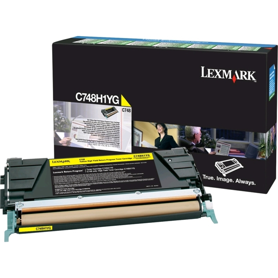 Lexmark C748H1YG Cartouche de toner 1 pièce(s) Original Jaune