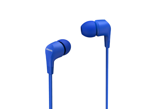 Philips TAE1105BL/00 casque Avec fil Ecouteurs Appels/Musique Bleu