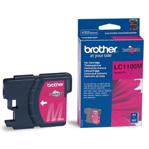 Brother Cartouche d'encre LC1100MBP originale – Magenta