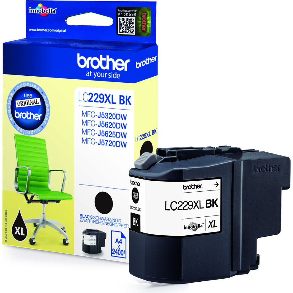 Brother LC229XLBKBP cartouche d'encre 1 pièce(s) Original Noir