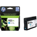 HP 951XL cartouche d'encre cyan grande capacité authentique