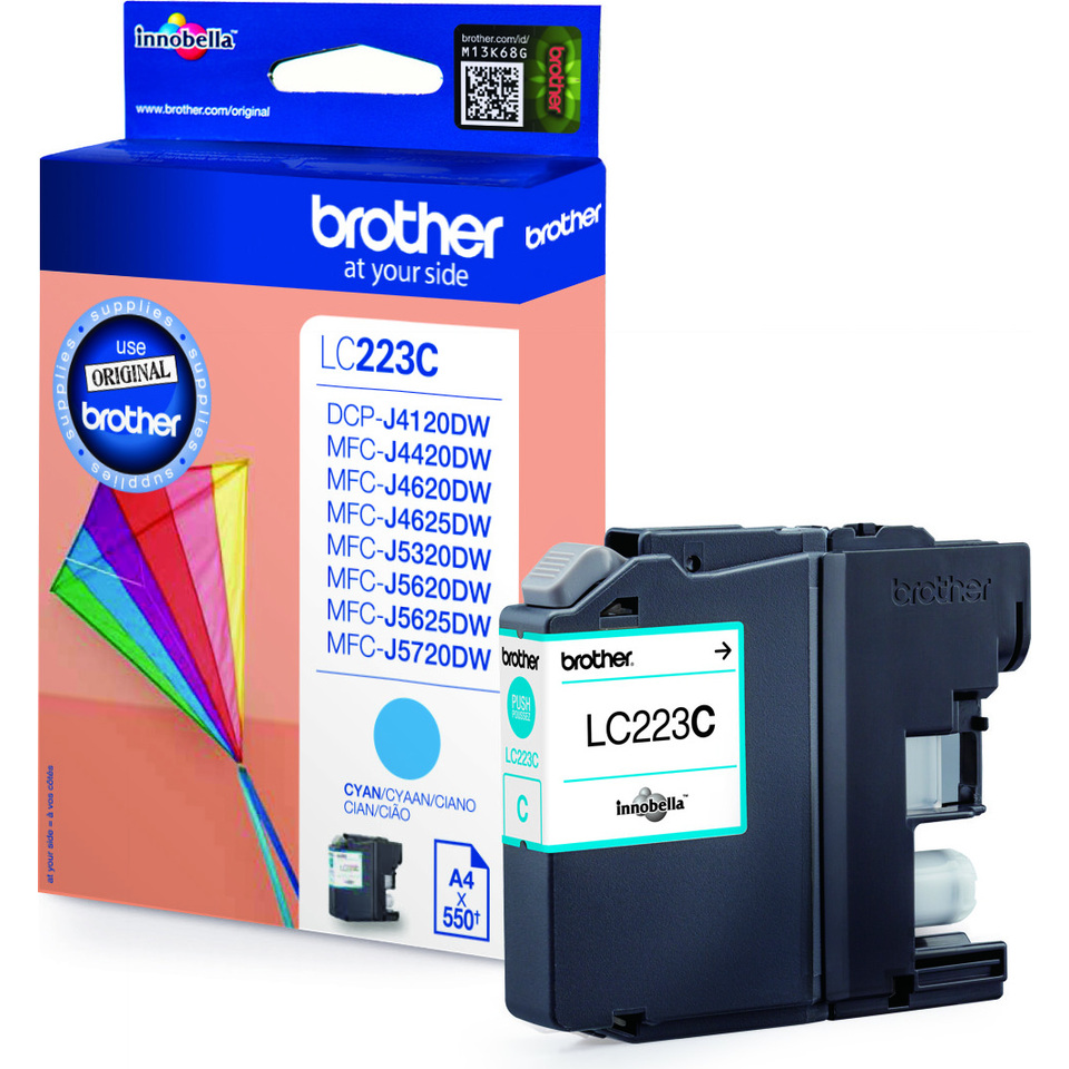 Brother LC223CBP cartouche d'encre 1 pièce(s) Original Cyan