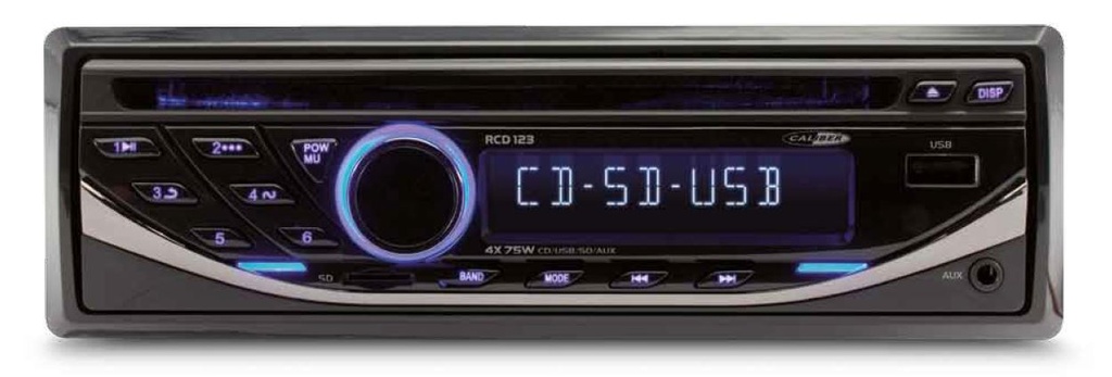 CALIBER Autoradio CD RCD123