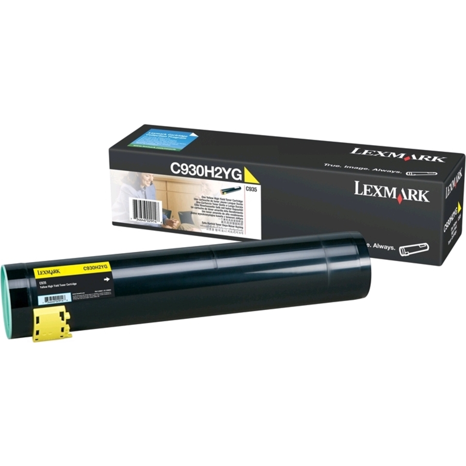Lexmark C930H2YG Cartouche de toner 1 pièce(s) Original Jaune