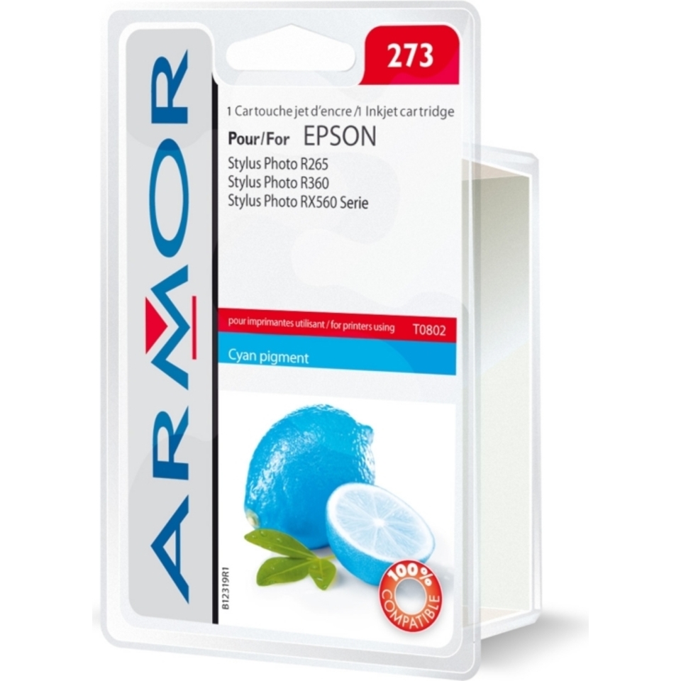 Armor B12319R1 cartouche d'encre Cyan